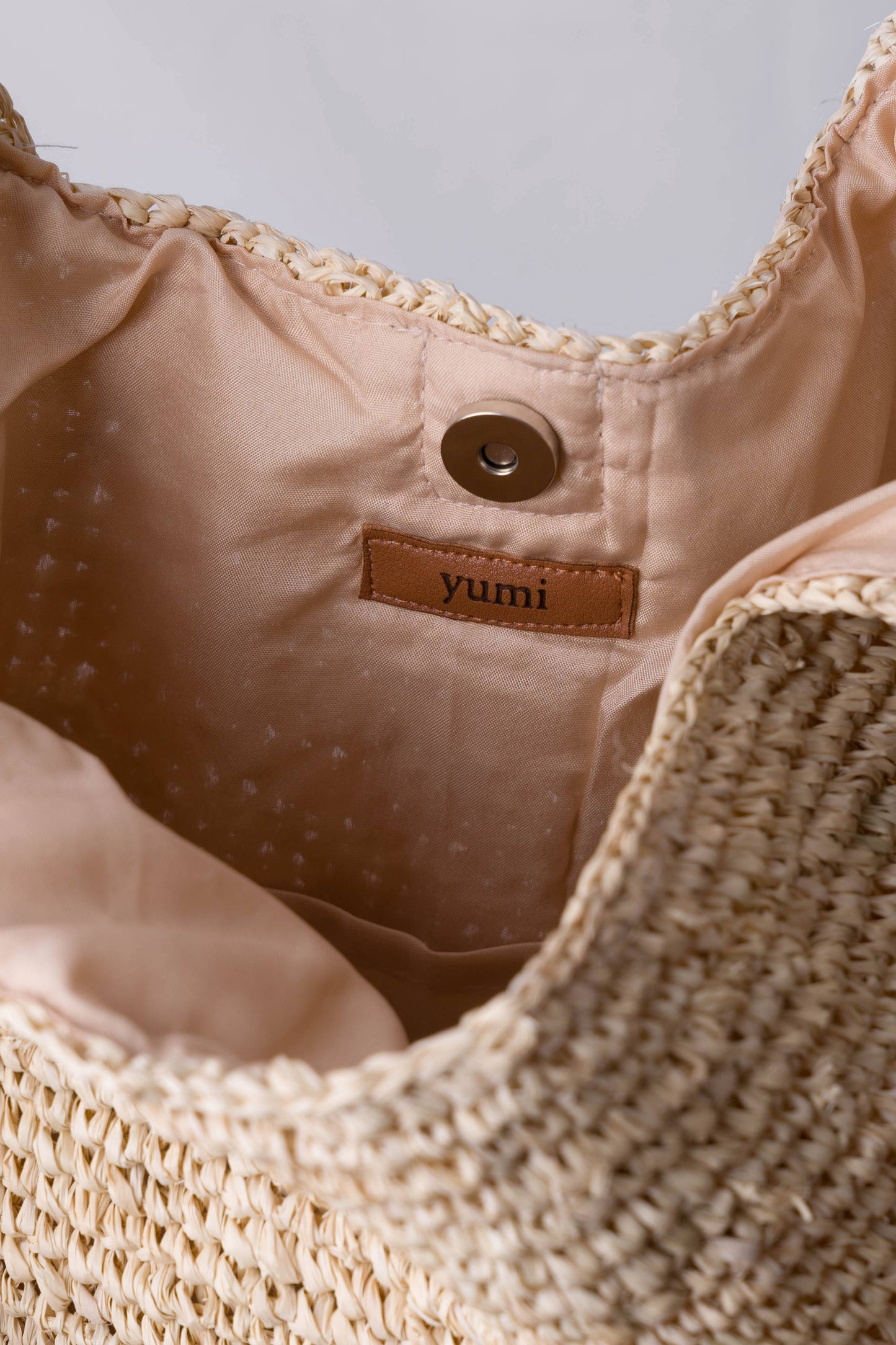 Olivia Raffia Tote Bag