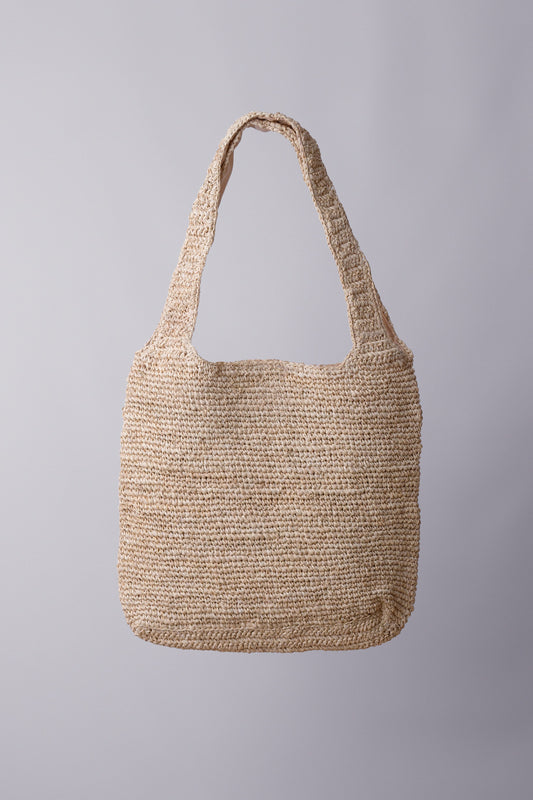 Olivia Raffia Tote Bag